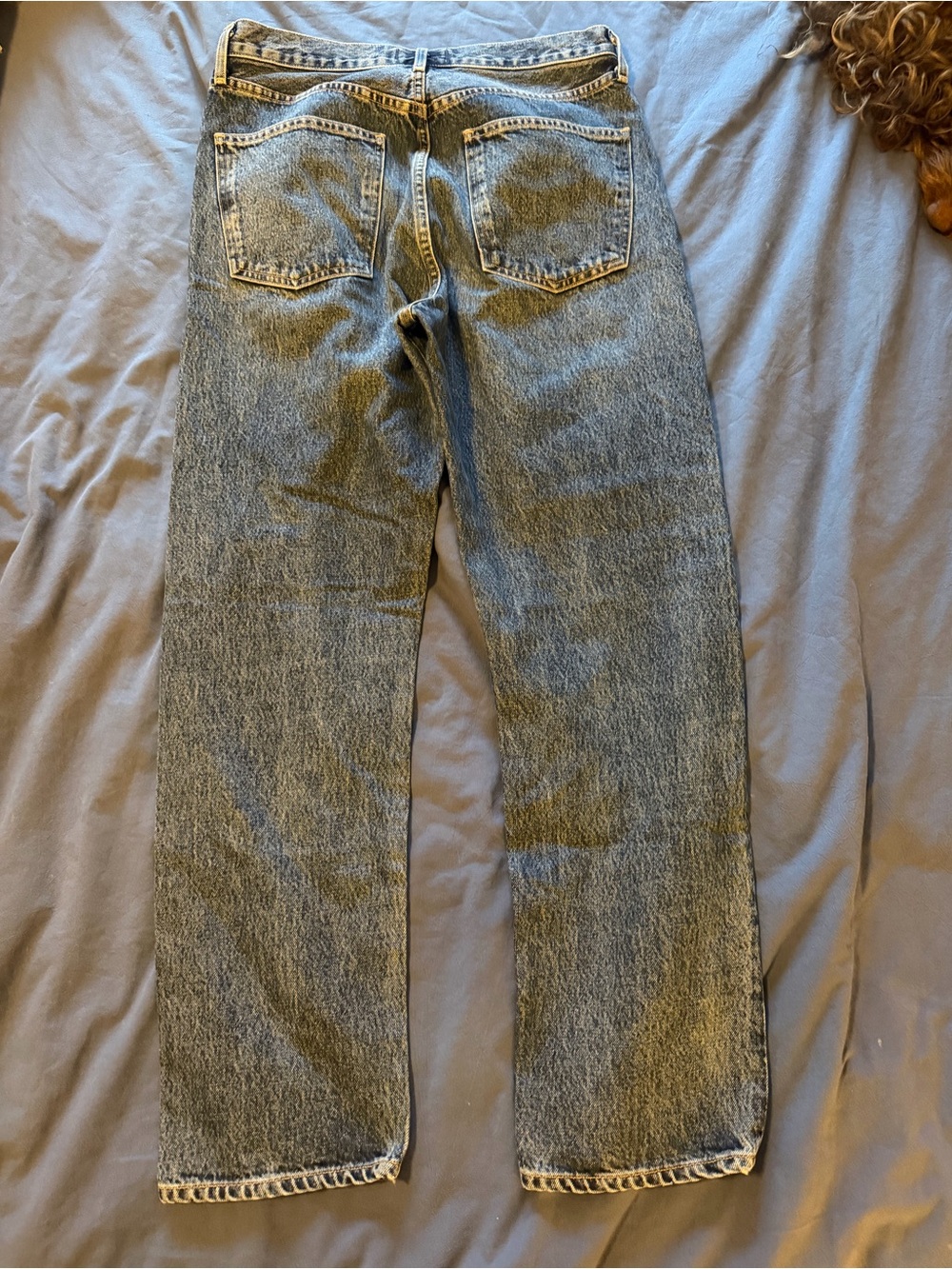 Agolde 90’s Mid Rise Loose Fit Jeans in Placebo - Picture 3 of 4